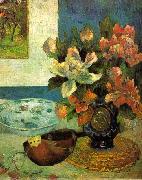 Paul Gauguin Still Life with Mandolin oil painting reproduction